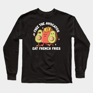 Free The Avocados! Long Sleeve T-Shirt